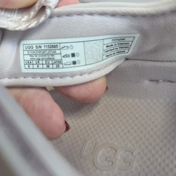 UGG Sport Yeah Sandals Women's Size 8 Platform Slingback Lavender Pink - Picture 4 of 7